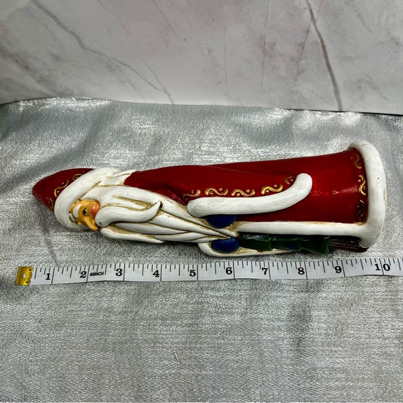 Vintage Old World Santa Figurine St. Nicolas Figurine Collectible 9.5" - Picture 4 of 7